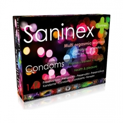 SANINEX PRESERVATIVOS MULTI ORGASMIC WOMAN 144 UDS