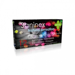 SANINEX PRESERVATIVOS NATURAL SENSATION 12UDS