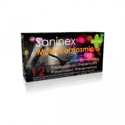 SANINEX PRESERVATIVOS MUTUAL ORGASMIC 12UDS