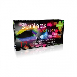 SANINEX PRESERVATIVOS MULTI SEX 12UDS