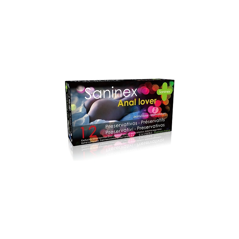 SANINEX PRESERVATIVOS ANAL LOVER 12UDS