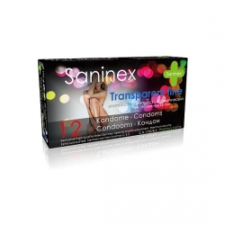 SANINEX PRESERVATIVOS ULTRA FINOS TRANSPARENTES 12UDS