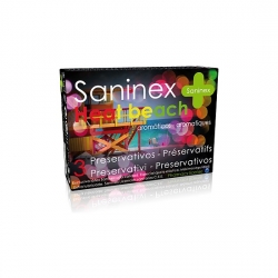 SANINEX PRESERVATIVOS HEAT BEACH 3UDS