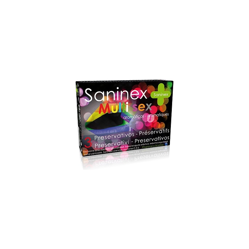 SANINEX PRESERVATIVOS MULTI SEX 3UDS