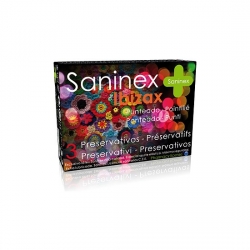 SANINEX PRESERVATIVOS IBIZAX PUNTEADO 3UDS