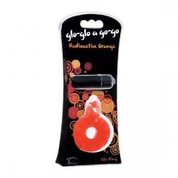 GLO-GLO ANILLO VIBRADOR - RADIOACTIVE ORANGE