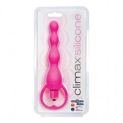 CLIMAX VIBRADOR ANAL DE SILICONA - ROSA