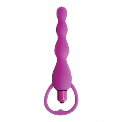 CLIMAX VIBRADOR ANAL DE SILICONA - MORADO