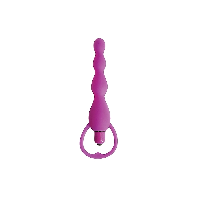 CLIMAX VIBRADOR ANAL DE SILICONA - MORADO