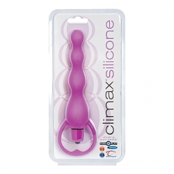 CLIMAX VIBRADOR ANAL DE SILICONA - MORADO