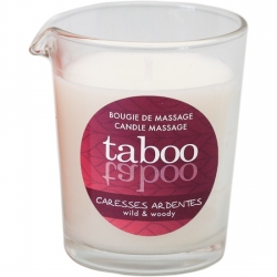 TABOO VELA DE MASAJE PARA ÉL CARESSES ARDENTES AROMA HELECHO