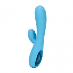 ULTRAZONE TEASE 6X RABBIT STYLE VIBRADOR SILICONA - AZUL