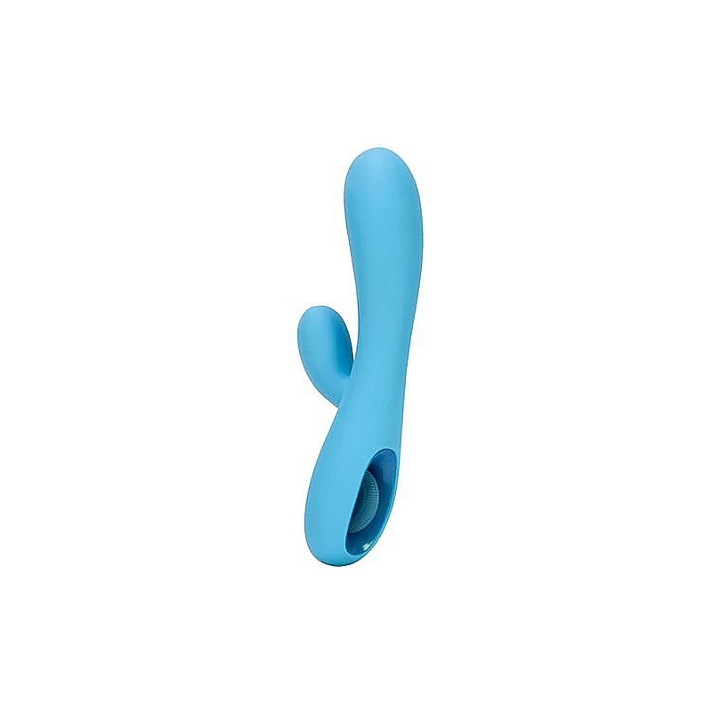 ULTRAZONE TEASE 6X RABBIT STYLE VIBRADOR SILICONA - AZUL