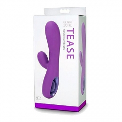 ULTRAZONE TEASE 6X RABBIT STYLE VIBRADOR SILICONA - MORADO