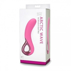 ULTRAZONE ARCTIC WAVE 9X VIBRADOR PUNTO G SILICONA - ROSA