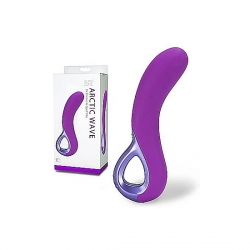 ULTRAZONE ARCTIC WAVE 9X VIBRADOR PUNTO G SILICONA - MORADO