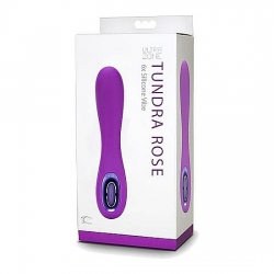 ULTRAZONE TUNDRA ROSE 6X VIBRADOR DE SILICONA - MORADO