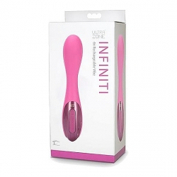 ULTRAZONE INFINITY 6X VIBRADOR RECARGABLE - ROSA