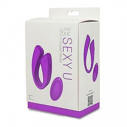 ULTRAZONE SEXY U VIBRADOR PAREJAS - MORADO