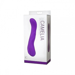 ULTRAZONE CAMELIA 6X VIBRADOR PUNTO G SILICONA - MORADO