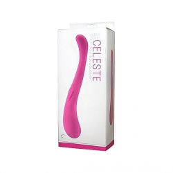 ULTRAZONE CELESTE 9X VIBRADOR PUNTO G SILICONA - ROSA