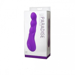 ULTRAZONE PARADISE 6X VIBRADOR DE SILICONA - MORADO