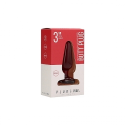 BUTT PLUG - BASIC - 7,5 cm - ACRÍLICO