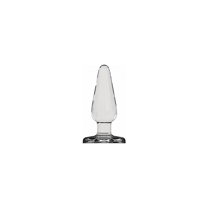 BUTT PLUG - BASIC - 7,5 cm - CRISTAL