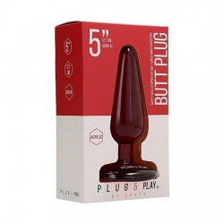 BUTT PLUG - BASIC - 12,8 cm - ACRÍLICO