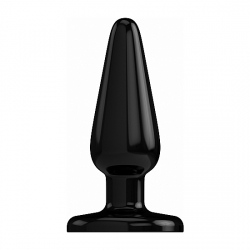 BUTT PLUG - BASIC - 12,8 cm - NEGRO