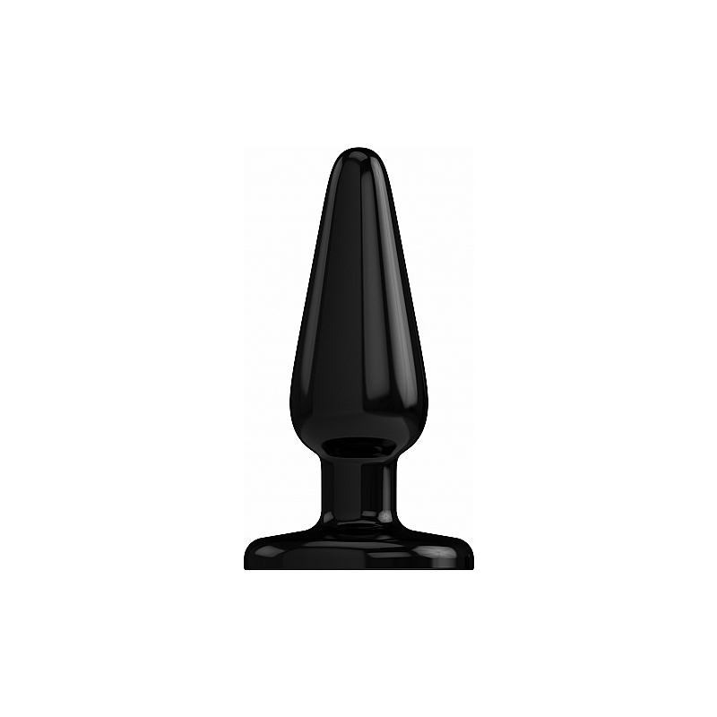 BUTT PLUG - BASIC - 12,8 cm - NEGRO