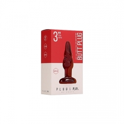 BUTT PLUG - ROUNDED - 7,5 CM - ACRÍLICO