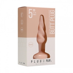 BUTT PLUG - ROUNDED - 12,7 CM