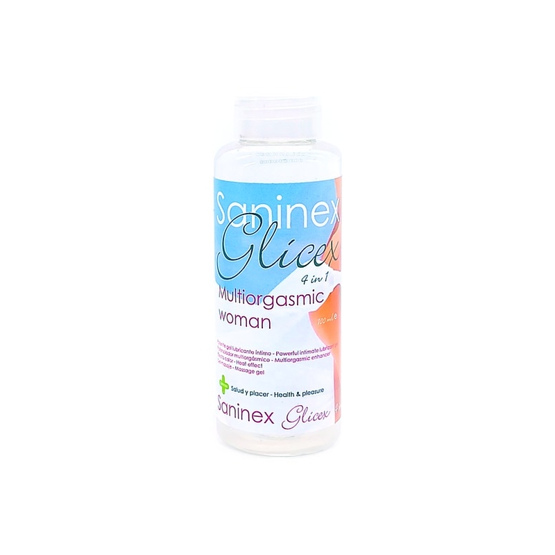 SANINEX EXTRA LUBRICANT GLICEX 4 IN 1 MULTIORGASMIC WOMAN 100ML