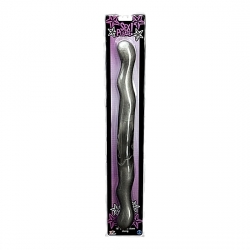 SEX PLEASE DILDO DOBLE PLACER 45CM - PLATA