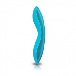 CLIMAX ELITE - MEGHAN 9X VIBRADOR SILICONA - AZUL