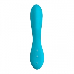 CLIMAX ELITE - MEGHAN 9X VIBRADOR SILICONA - AZUL