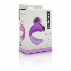 CLIMAX ELITE - DIANA VIBRADOR C-SHARPED 9 VELOCIDADES - MORADO