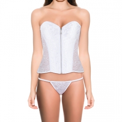 CORSET ATLAS BLANCO