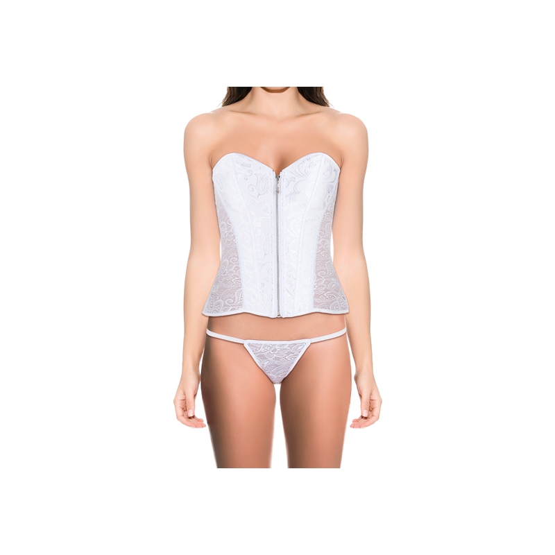 CORSET ATLAS BLANCO