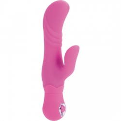 VIBRADOR RAMPANTE THUMPER G - ROSA