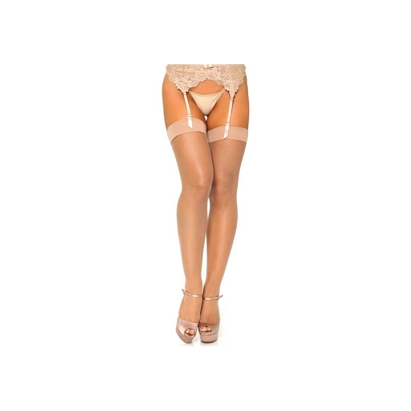 LEG AVENUE MEDIAS MICRO NET SPANDEX