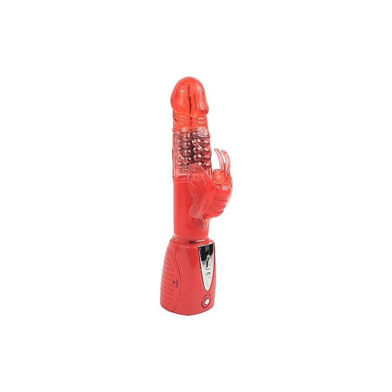 CLIMAX JOY 3X MULTI-PURPOSE RABBIT VIBE - ROJO