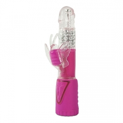 CILMAX CONEJITO VIBRADOR GIRATORIO ROSA