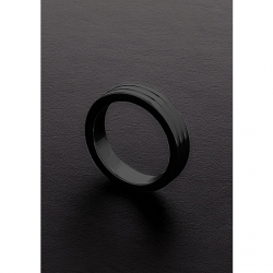 GOLDEN BLACK RIBBED C-RING (10X45MM)