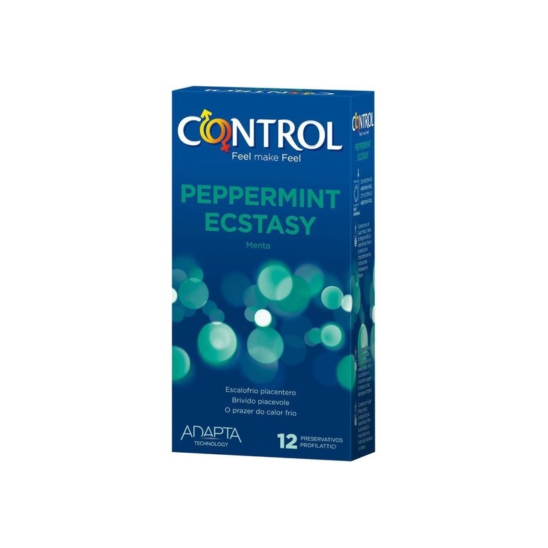 PRESERVATIVOS CONTROL PEPPERMINT ECSTASY 12UDS