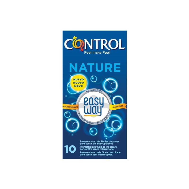 PRESERVATIVOS CONTROL NATURE EASY WAY SOLUTION 10UDS