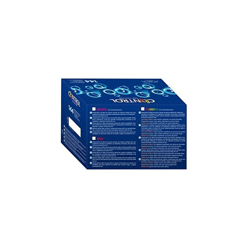 PRESERVATIVOS CONTROL FRESA CAJA PROFESIONAL 144 UDS