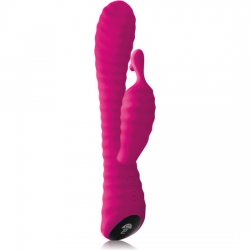 RIPPLE RABBIT - VIBRADOR DE SILICONA ROSA