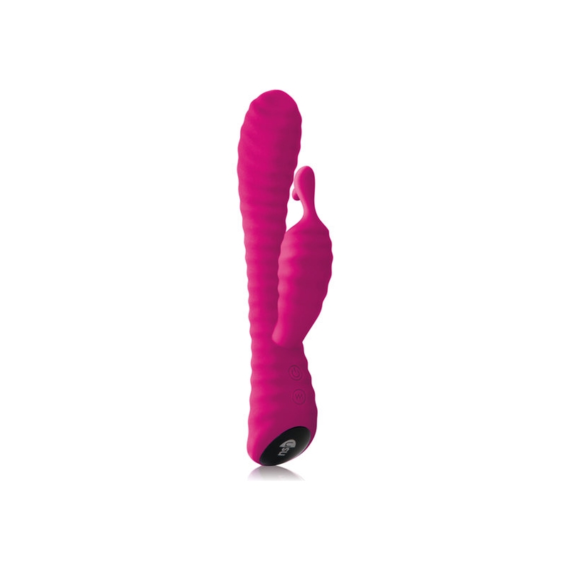 RIPPLE RABBIT - VIBRADOR DE SILICONA ROSA